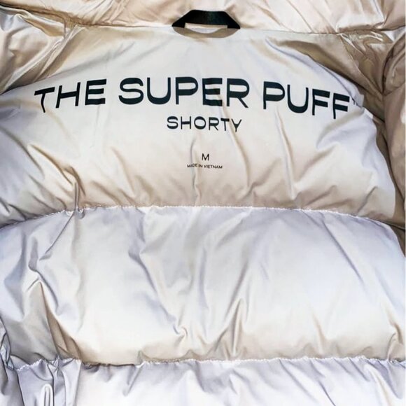 Aritzia TNA The Super Puff Shorty Women Premium Goose Down Winter Jacket Pink(M) - Picture 5 of 10